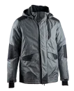 Parka matelassée Thinsulate VOLGA gris/noir | LMA