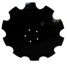 Disque crénelé Ø 520 mm 5 trous adaptable HORSCH - OFAS