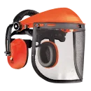 Casque visière protection auditive 25 dB | SOLIDUR