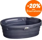 Bac de pâture SUPERBAC ovale 1000 L | LA GÉE - LA GEE