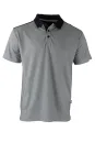 Polo manches courtes gris BIOTOPE | LMA
