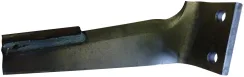 Dent de herse 300x100x15 mm boulonnée droite Breviglieri adaptable