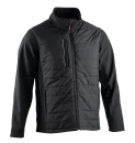 Blouson bi-matière SOFT noir | |LMA