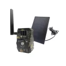 Caméra de surveillance extérieure solaire 4G