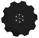Disque crénelé Ø 510 mm 6 trous adaptable KUHN - OFAS