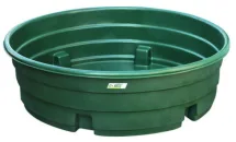 Bac de pâture polyéthylène rond 1400 L | LA GÉE - LA GEE