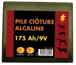 Pile alcaline électrificateur 9 V 175 Ah