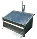 Benne agricole basculante acier galvanisé 1 m