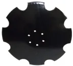 Disque crénelé Ø 620 mm 6 trous adaptable LEMKEN - OFAS