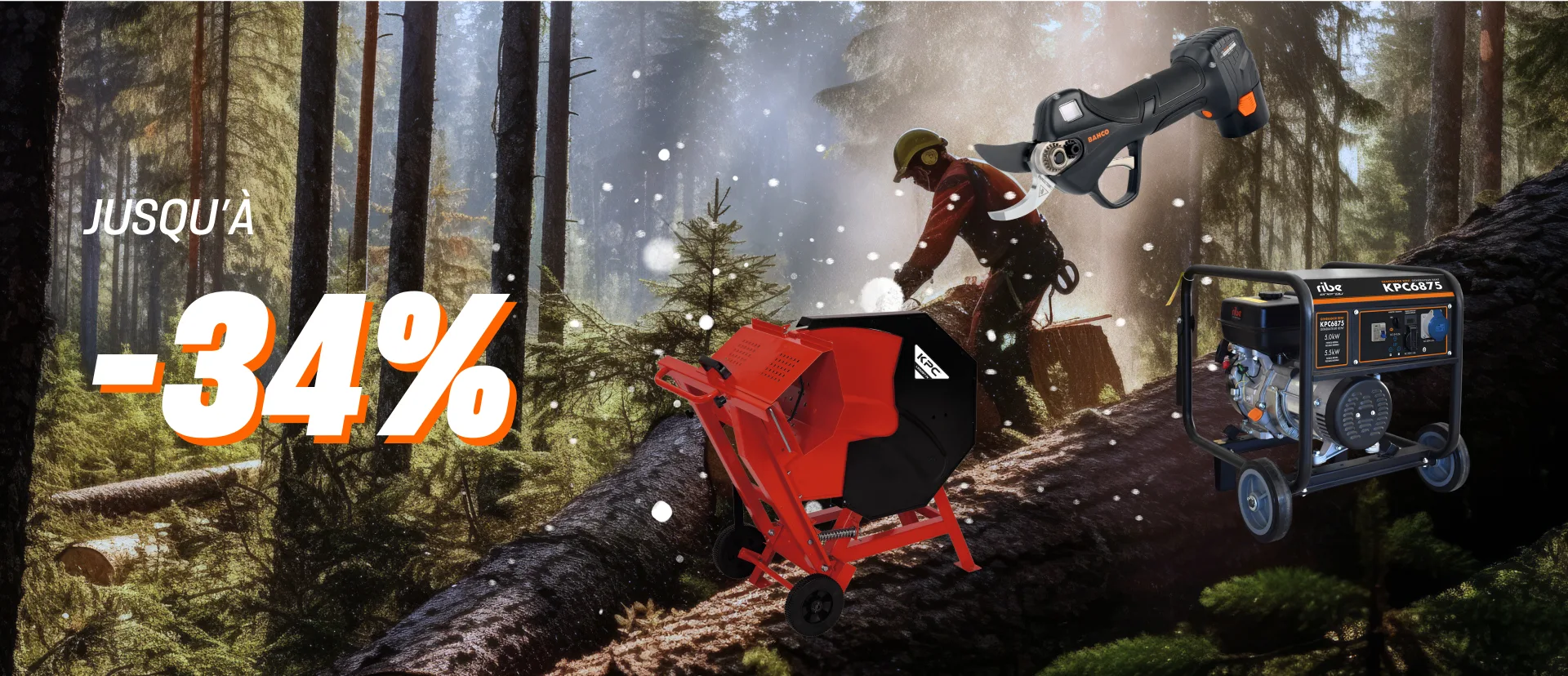 Matériel Jardin & Bois : des deals exclusifs pour bien s’équiper !