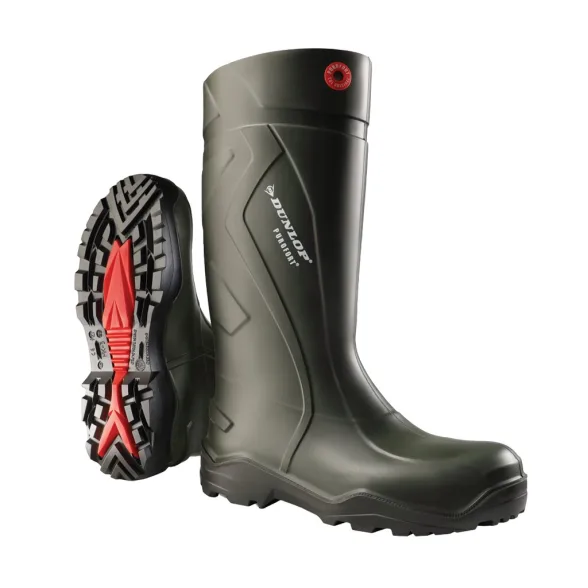 Bottes de sécurité S5 PUROFORT+ FULL SAFETY vert | DUNLOP