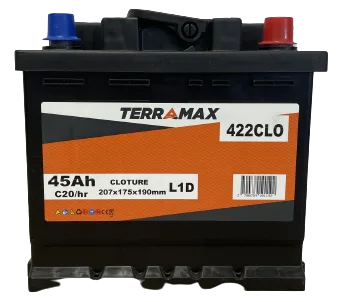 Batterie de clôture 12 V 45 Ah 422CLO | TERRAMAX - Image n°1