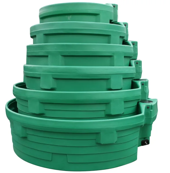 Bac de pâture PREBAC rond 1500 L | LA BUVETTE - Image n°2