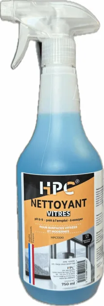 Nettoyant vitre pulvérisateur 750 ml - HP CHIMIE