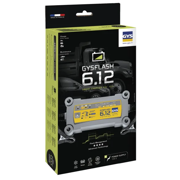 CHARGEUR GYSFLASH 6A 12V - Image n°4
