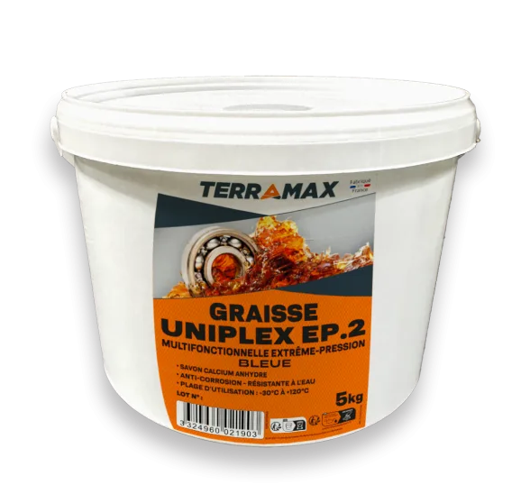 GRAISSE UNIPLEX BLEUE 5KG - TERRAMAX - Image n°2