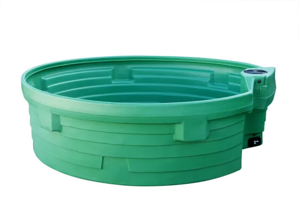 Bac de pâture PREBAC rond 1500 L | LA BUVETTE - Image n°1