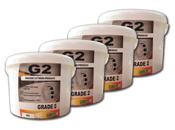 Graisse graphitée POWER G2 5 kg - Image n°1