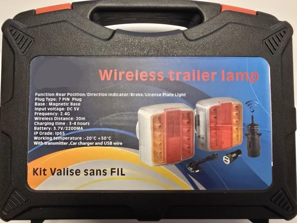 Kit d'éclairage LED sans fil aimanté 12 V - Image n°2