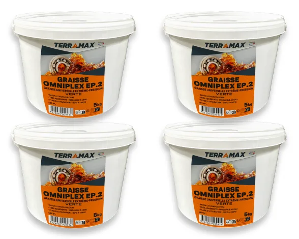 GRAISSE OMNIPLEX EP2 VERTE 5KG - TERRAMAX - Image n°1