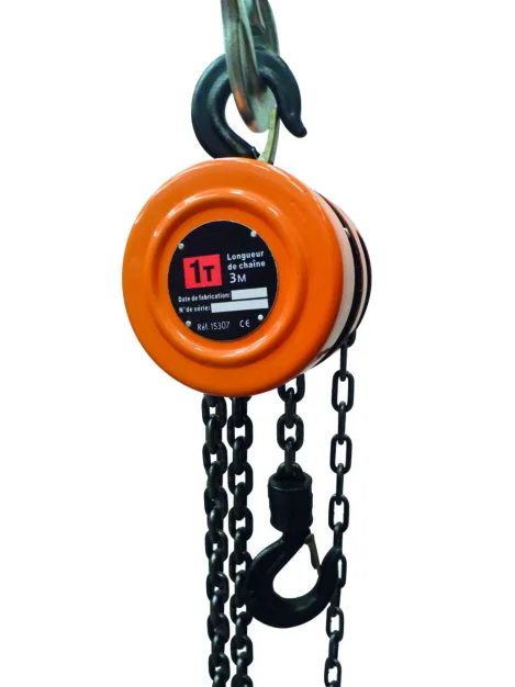 Palan à chaîne 1 T - DRAKKAR