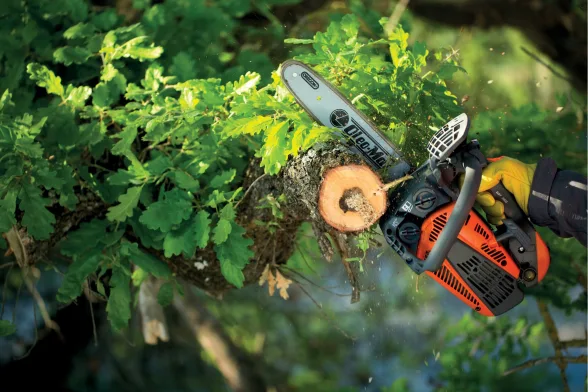 Tronçonneuse élagueuse thermique 35,1 cc GST 360 | OLEO-MAC - OLEO MAC - Image n°6