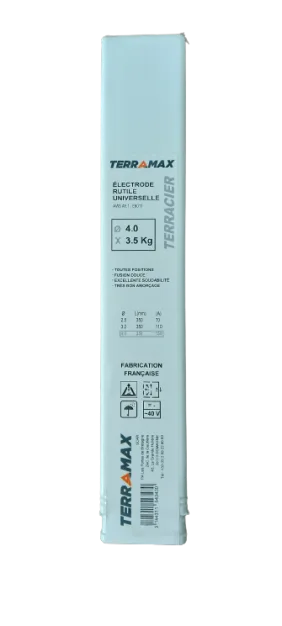 Electrode acier Ø 4 mm 350 mm 3,5 kg TERRACIER | TERRAMAX