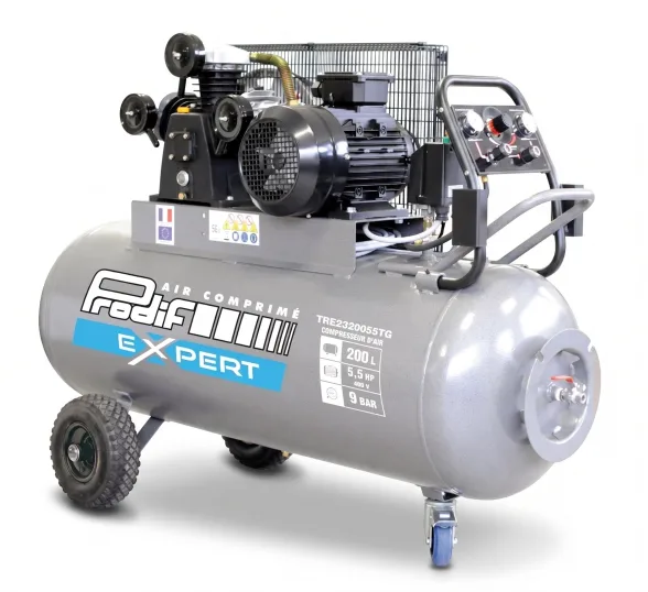 Compresseur triphasé 200 L 9 B 5,5 CV | PRODIF EXPERT - Image n°2