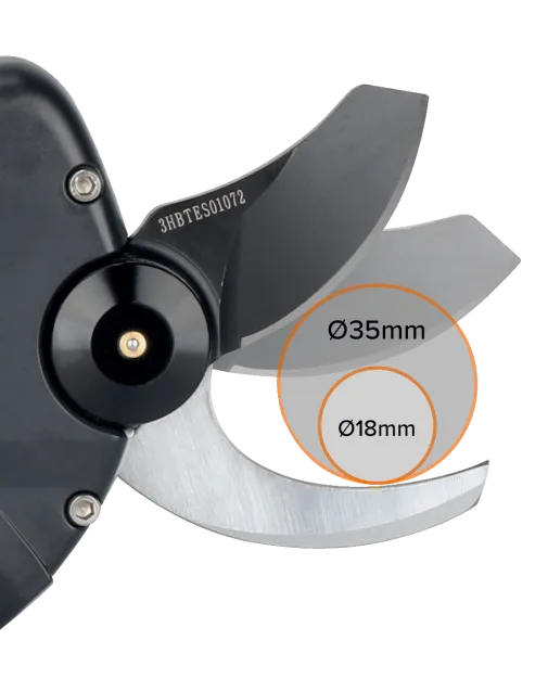 Sécateur à batterie Ø 35 mm 500 W BCL235 | BAHCO - Image n°4