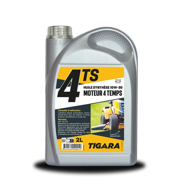 Huile moteur 4 temps 2 L motoculture | TIGARA - Image n°2