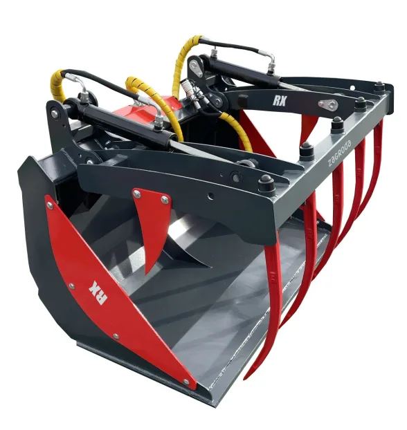 Godet à grappin RX avec vérins hydrauliques 1,60 m | ZAGRODA - Image n°2