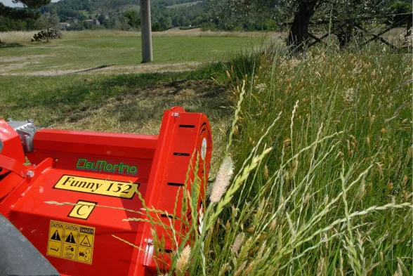 Broyeur tracteur déportable 132 cm FUNNY132TOPC | DEL MORINO - Image n°7