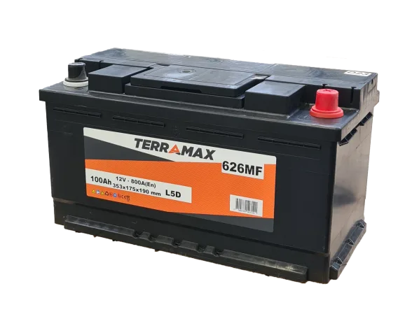 Batterie 100 Ah/800 A 12 V + à droite | TERRAMAX