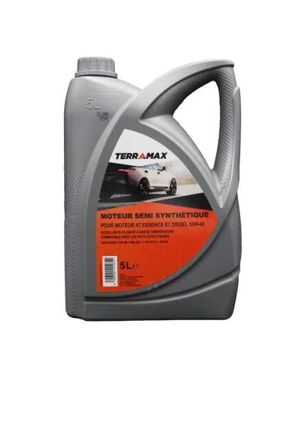 HUILE MOTEUR SEM SYNT 10W40 5L - TERRAMAX - Image n°2