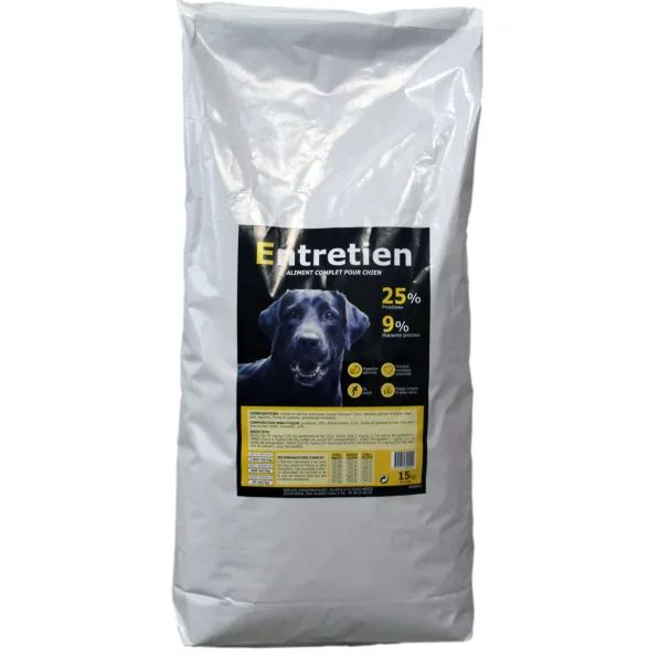 Aliment complet pour chien Entretien 15 kg