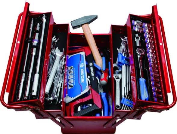 Caisse à outils complète 89 pièces | KING TONY