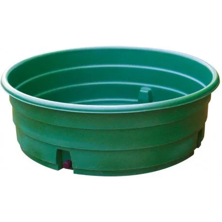Bac de pâture polyéthylène rond 1000 L | LA GÉE - LA GEE