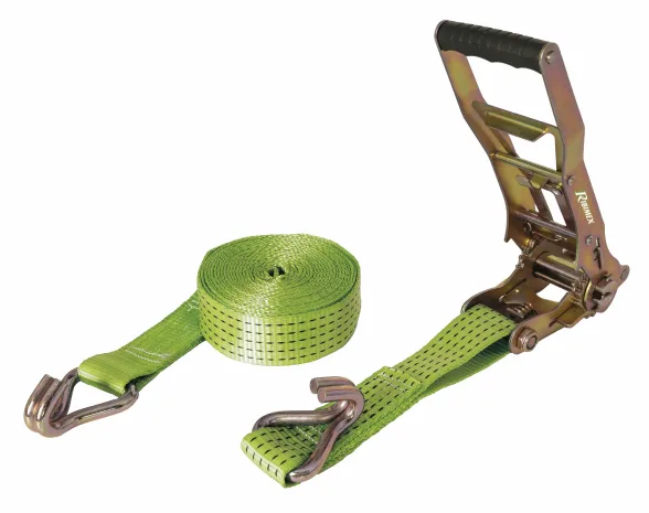 Sangle cliquet 12 m 5 T crochet fermé bord de rive | RIBIMEX