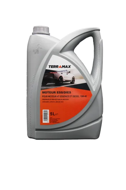 HUILE MOTEUR ESS/DIES 15W40 5L - TERRAMAX - Image n°2