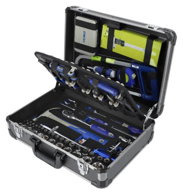 Mallette à outils en aluminium 145 pièces - IRIMO - Image n°1