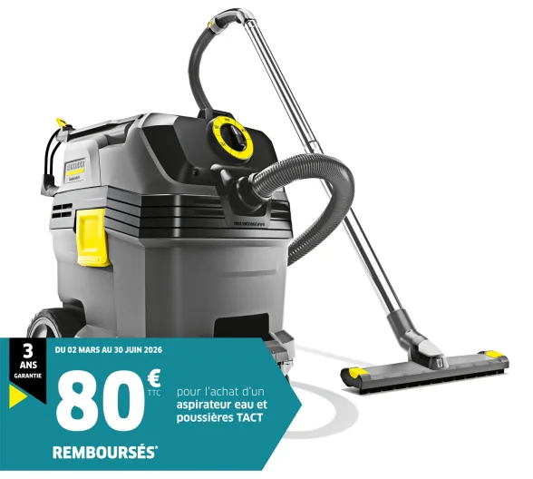 Aspirateur eau et poussières 1380 W 30 L | KÄRCHER - KARCHER - Image n°1