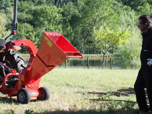 Broyeur de végétaux SCUTUM 3 points SC3P ZSCU001A | DEL MORINO - Image n°10