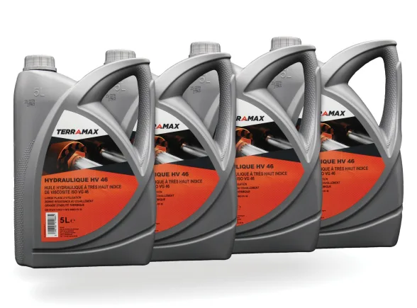 HUILE HYDRAULIQUE HV 46 5L - TERRAMAX - Image n°1