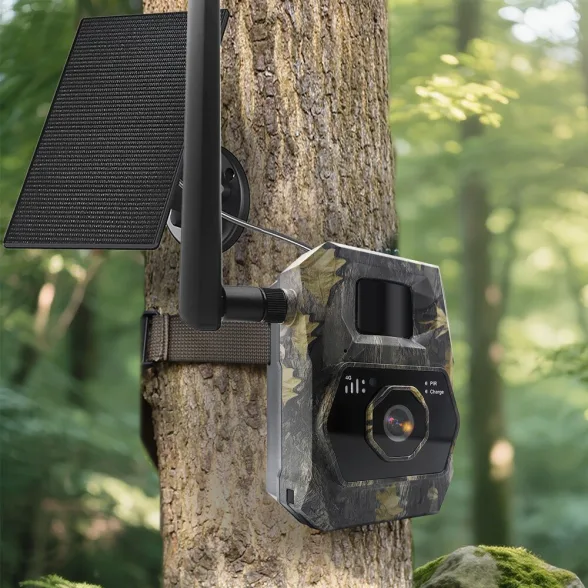 Caméra de surveillance extérieure solaire 4G - Image n°2