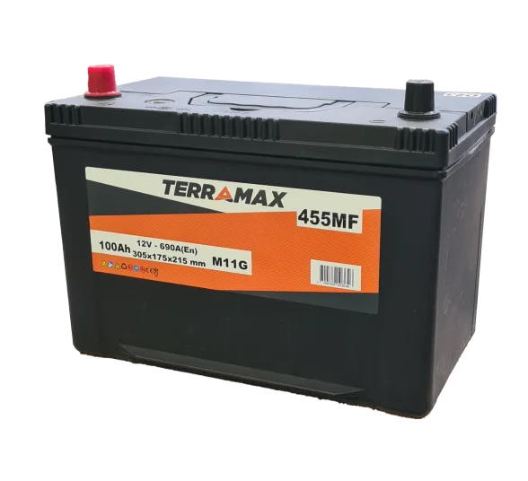 BATTERIE 100AH/690A 12V +G - TERRAMAX