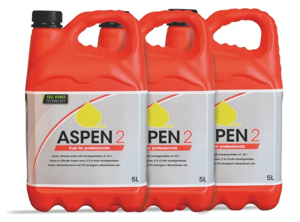 Carburant ALKYLATE 2 temps 5L - ASPEN - Image n°1