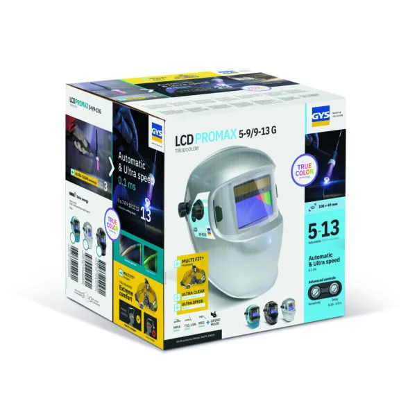 MASQUE A SOUDER LCD PROMAX3/5-13G TC - GYS - Image n°4