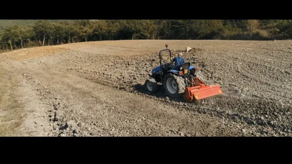 Fraise 3 points déportable 1,25 m THUNDER 125 | DEL MORINO - Image n°3