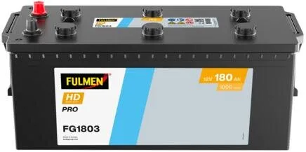 BATTERIE HD 180AH/1000A 12V +G - FULMEN - Image n°2