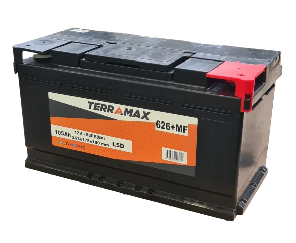 BATTERIE 105 Ah 850 A 12 V +D | TERRAMAX